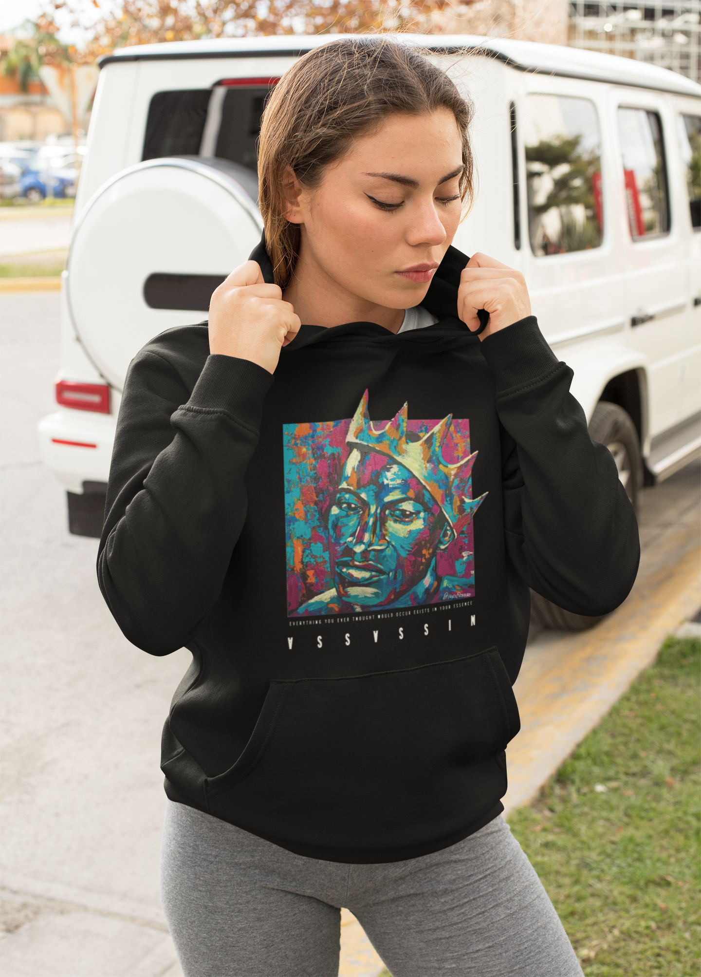 King Vice Hoodie - Black (Unisex)