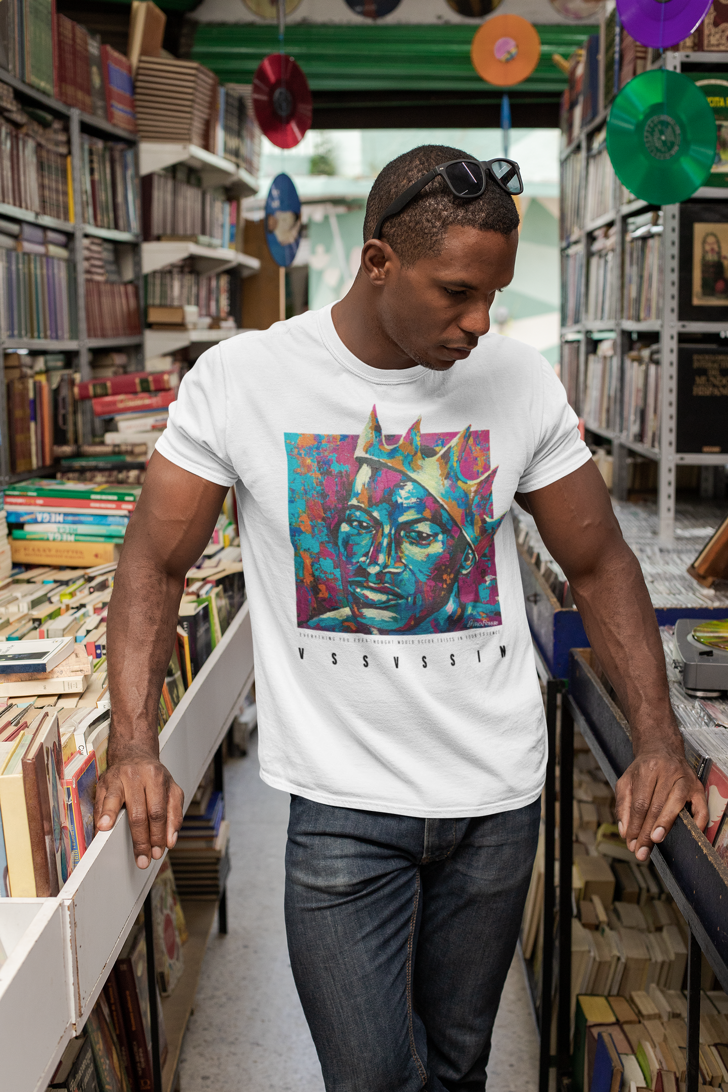 Men's King Vice T-Shirt - White