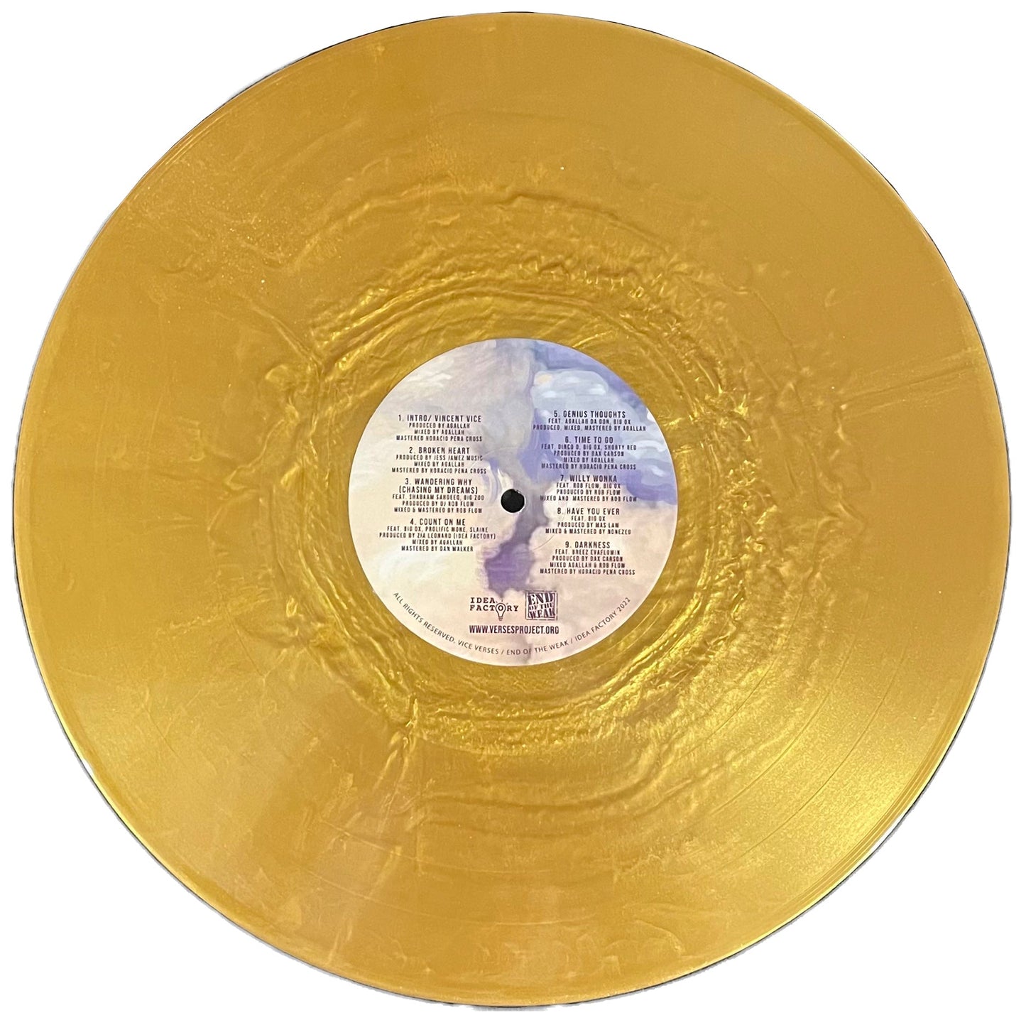 Vice Verses - The Crown Gold Vinyl
